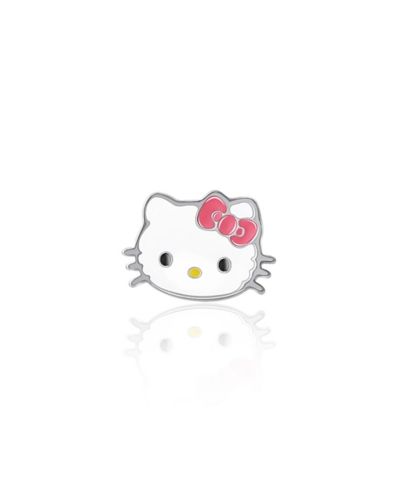 Hello Kitty Sanrio Женские серьги-гвоздики для хряща Helix из нержавеющей стали с шармом
