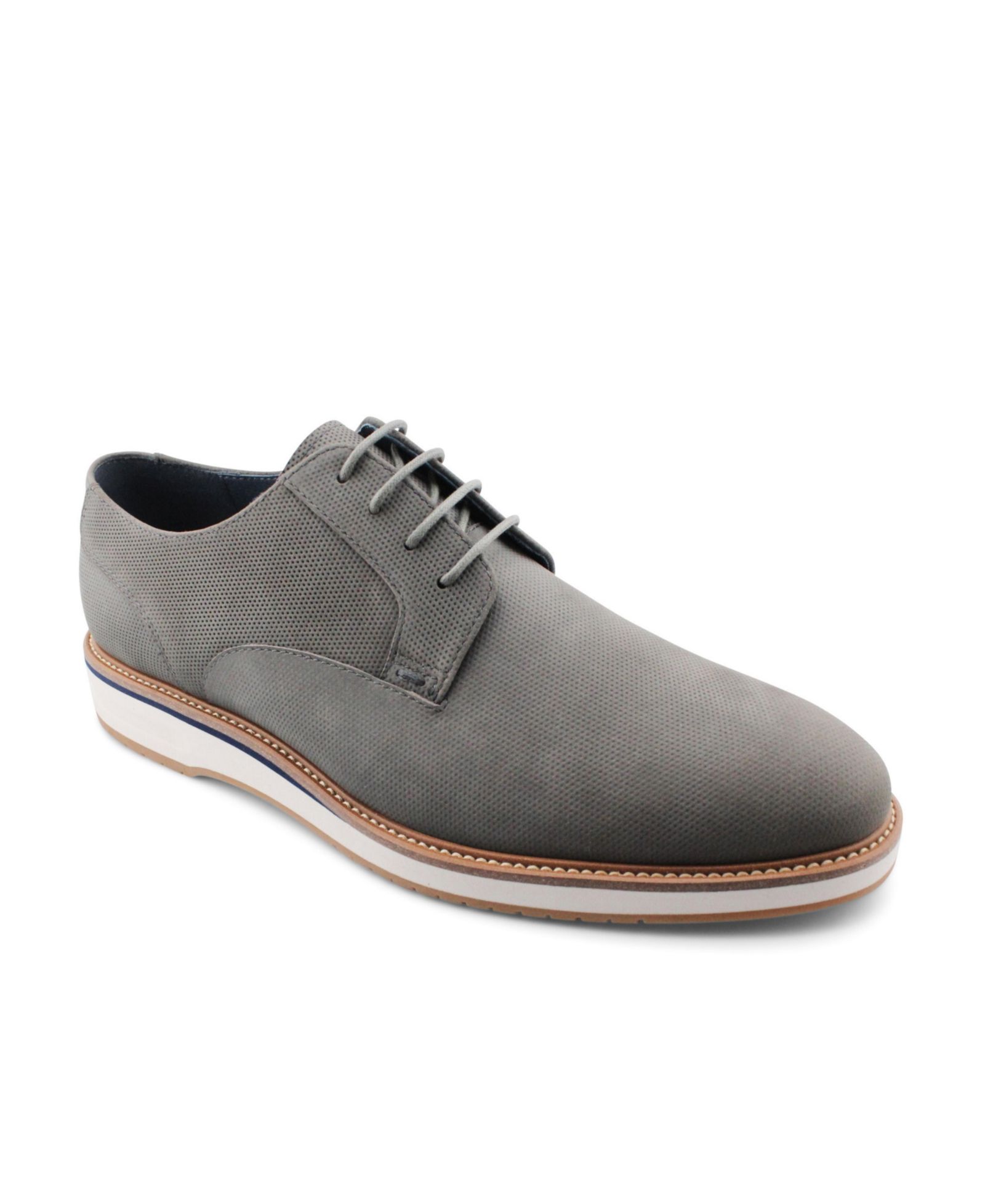 Blake McKay Мужские кожаные туфли Dalton Dress Casual Hybrid Lace-Up Plain Toe