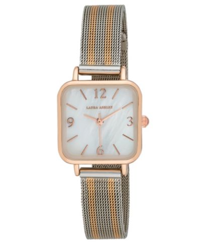 Женские кварцевые часы Laura Ashley Two Tone Alloy, 24mm