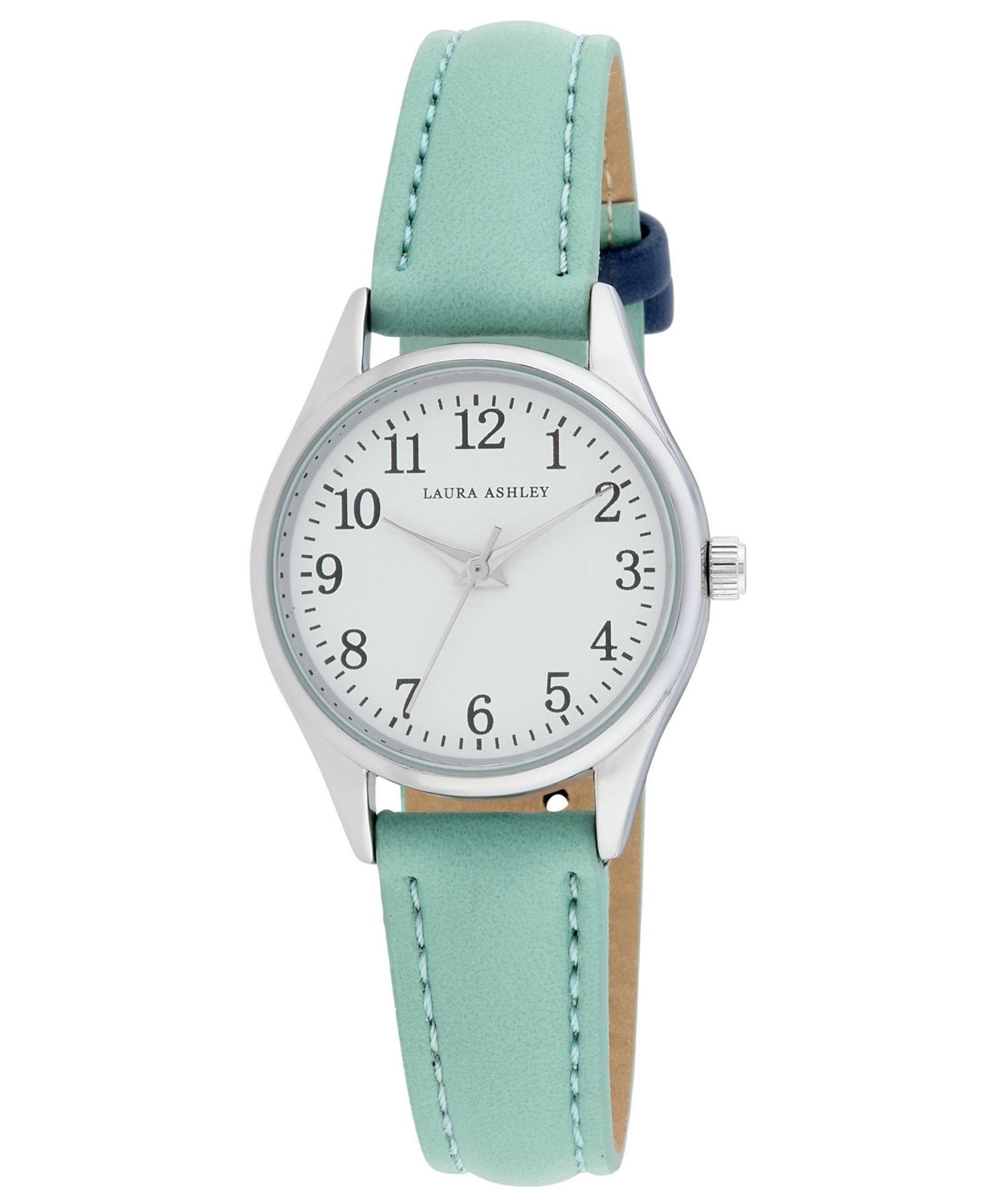 Женские часы Laura Ashley Quartz Aqua Faux Leather 30mm