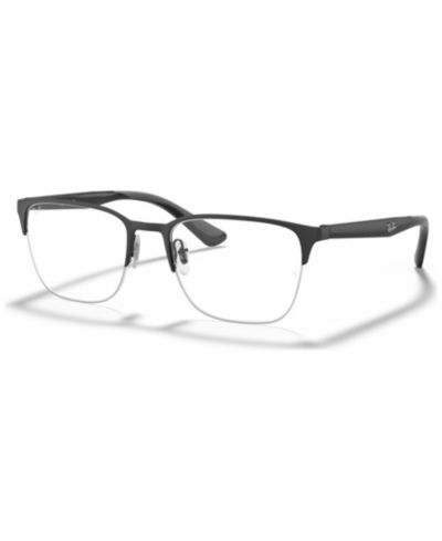 Ray-Ban Унисекс квадратные металлические очки RB6428 Optics