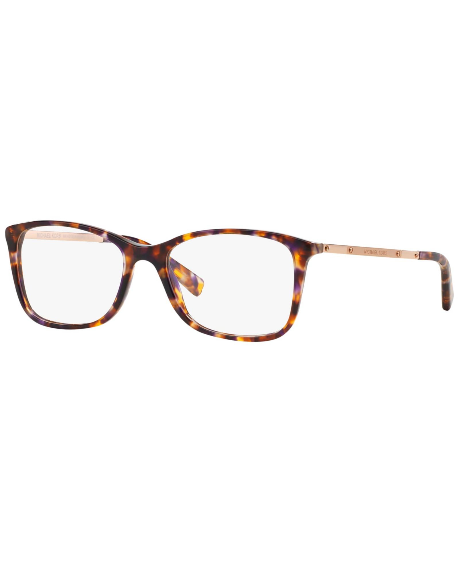 Michael Kors Woman Rectangle Plastic MK4016 Antibes Eyeglasses