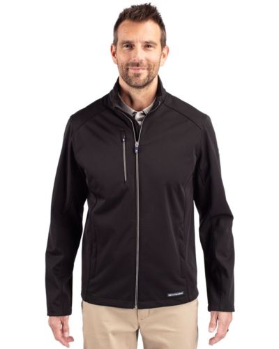 Cutter & Buck Men's Evoke Eco Softshell Recycled Full Zip Jacket