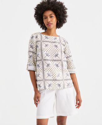 Floral Moroccan Brown