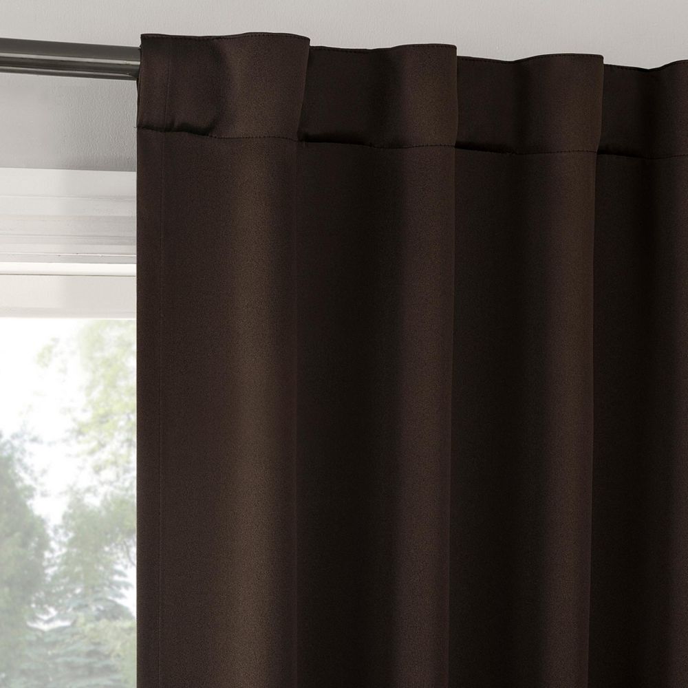 Парные шторы Sun Zero Aria Magnetic Closure Theater Grade 100% Blackout