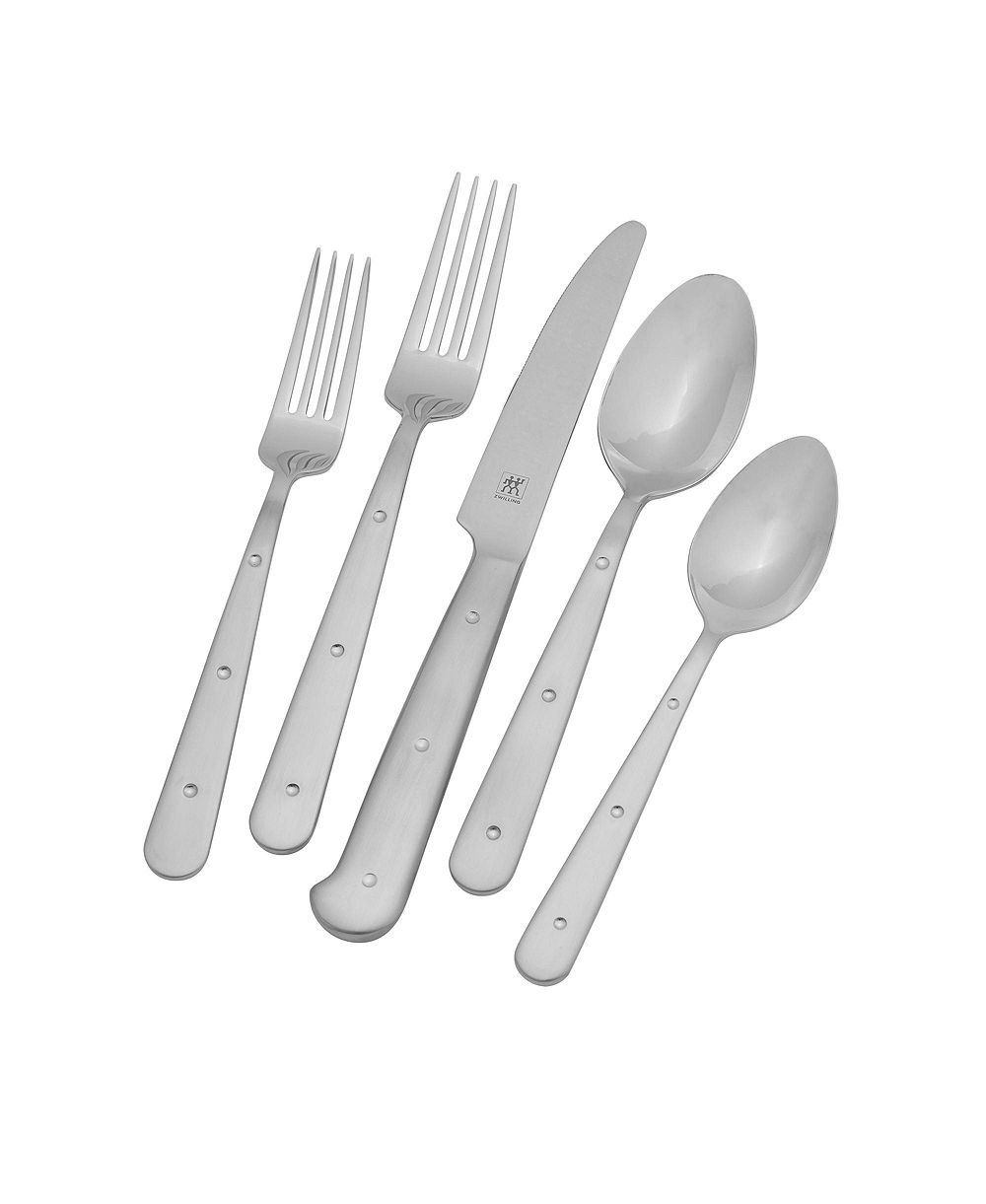 ZWILLING Porterhouse 18/10 Stainless Steel 45 Pc. Flatware Set, Service for 8