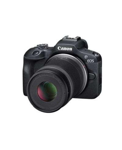 Зеркальная камера Canon EOS R100 с объективами RF-S 18-45mm f/4.5-6.3 & RF-S 55-210mm f/5-7.1