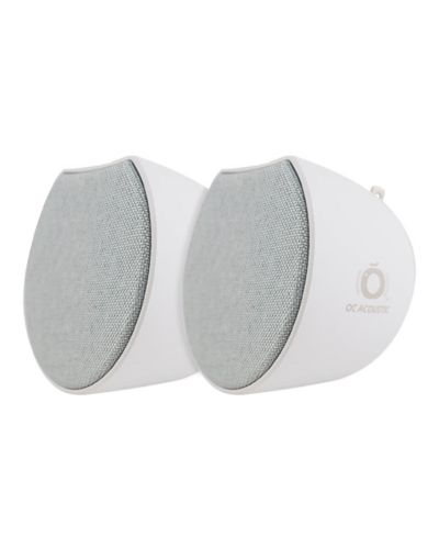 Oc Acoustic Newport Bluetooth 5.1 USB Charging Port Outlet Speakers, 2-Piece Set
