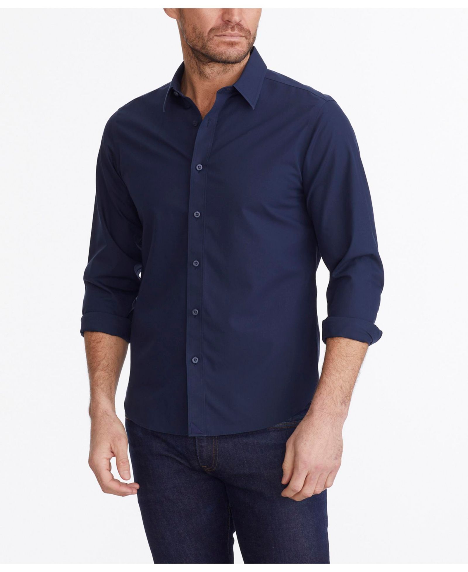 UNTUCKit Мужской Regular Fit Wrinkle-Free Castello Button Up Shirt