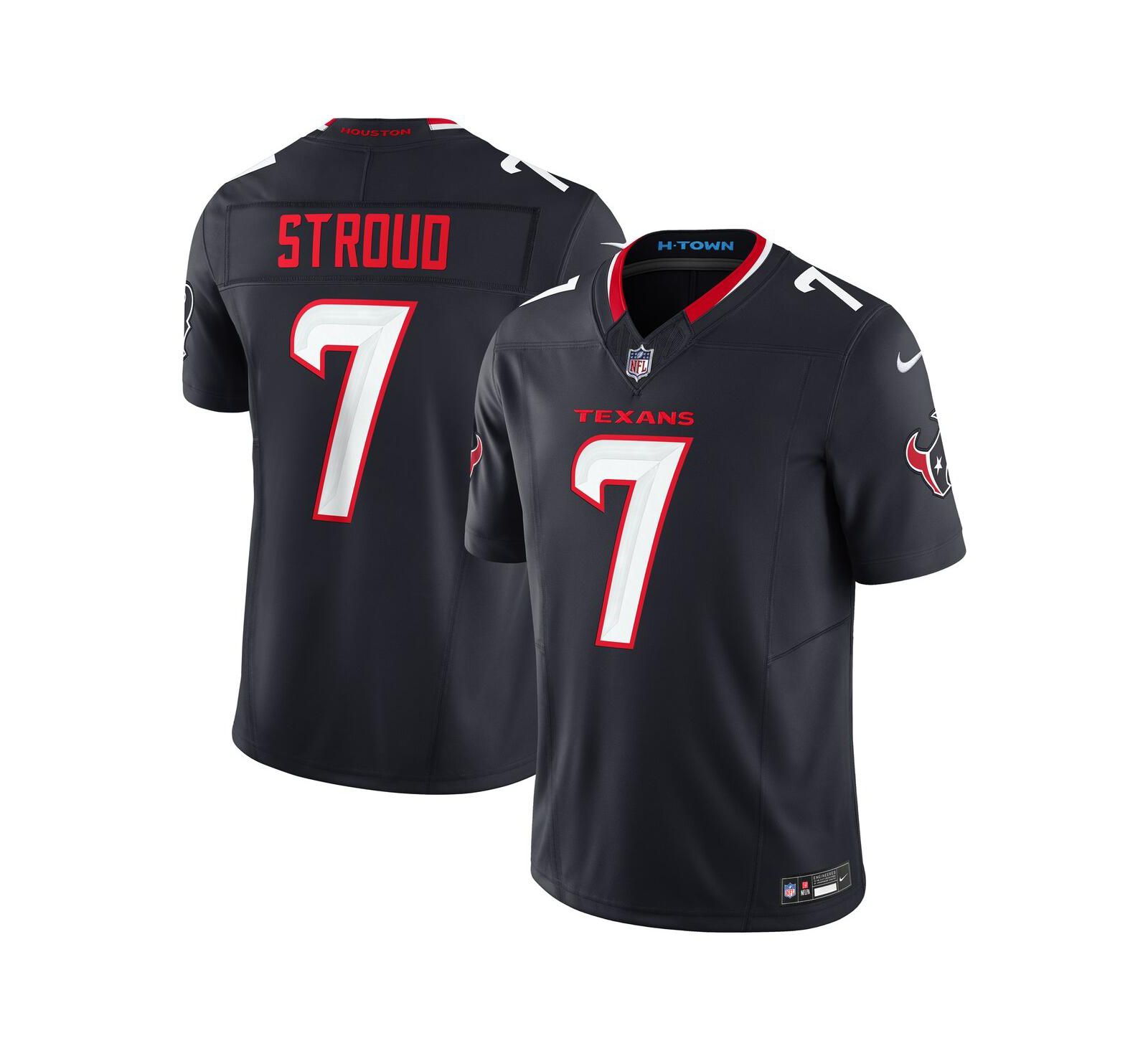 Nike Мужской C.J. Stroud Navy Houston Texans Vapor F.U.S.E. Limited Jersey