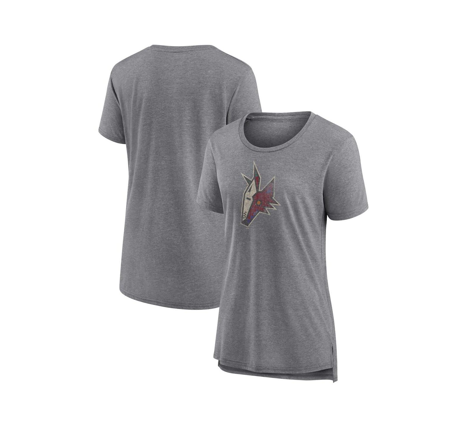 Женская футболка Fanatics Heather Gray Arizona Coyotes Special Edition 2.0 Modern