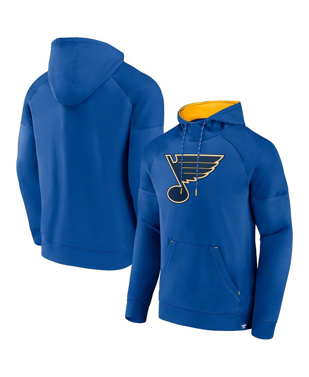 Fanatics Мужской худи Raglan с логотипом St. Louis Blues