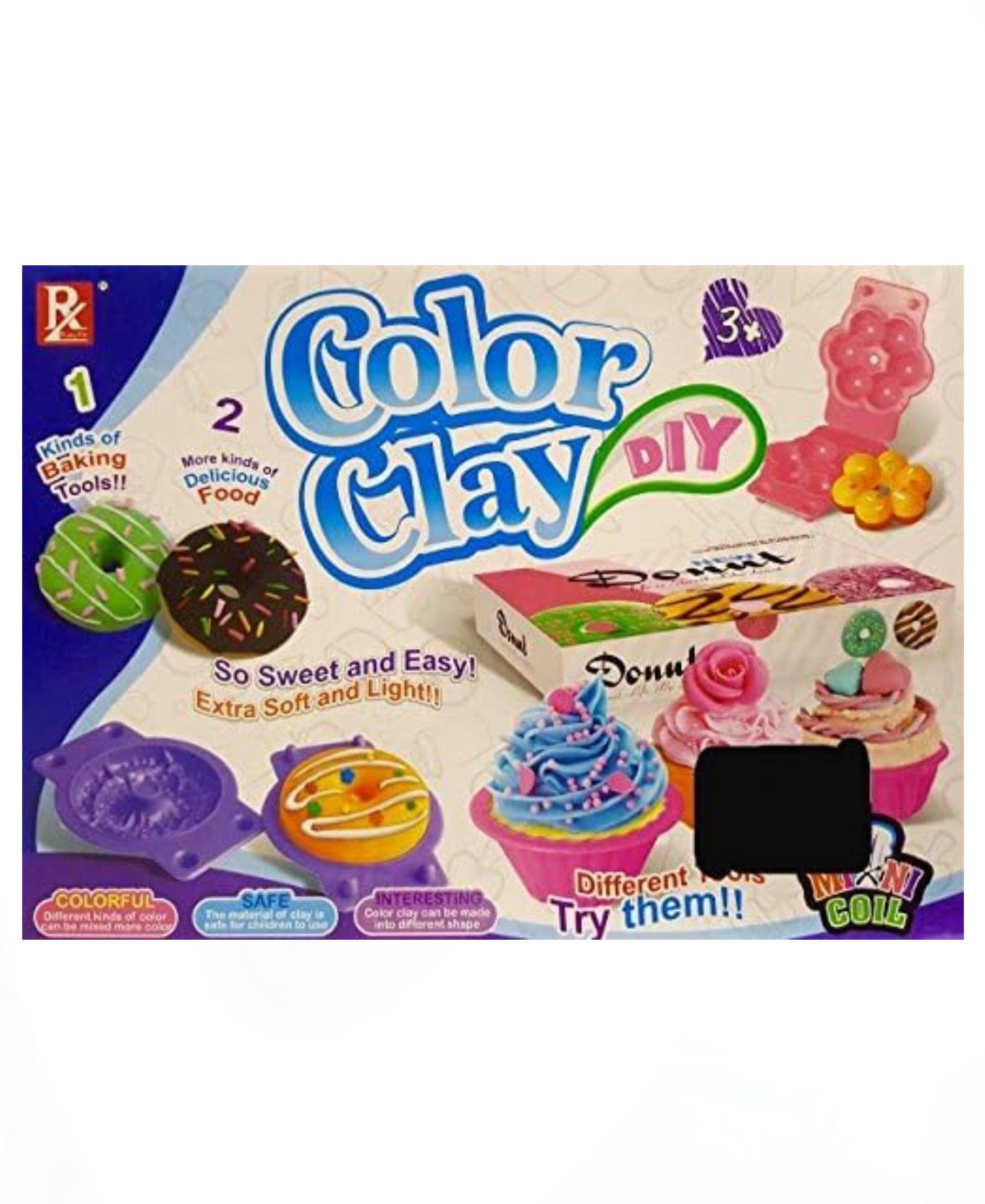 Набор для творчества Big Daddy Toys DIY Clay Mini Bake Shop