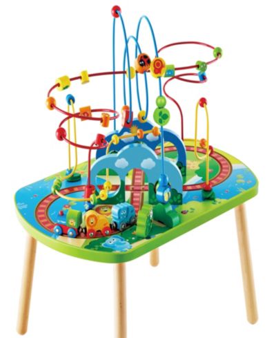 Hape Jungle Adventure Bead Maze Railway Table