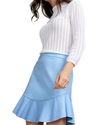 Caldwell Collection Женская юбка Brianna из искусственной кожи