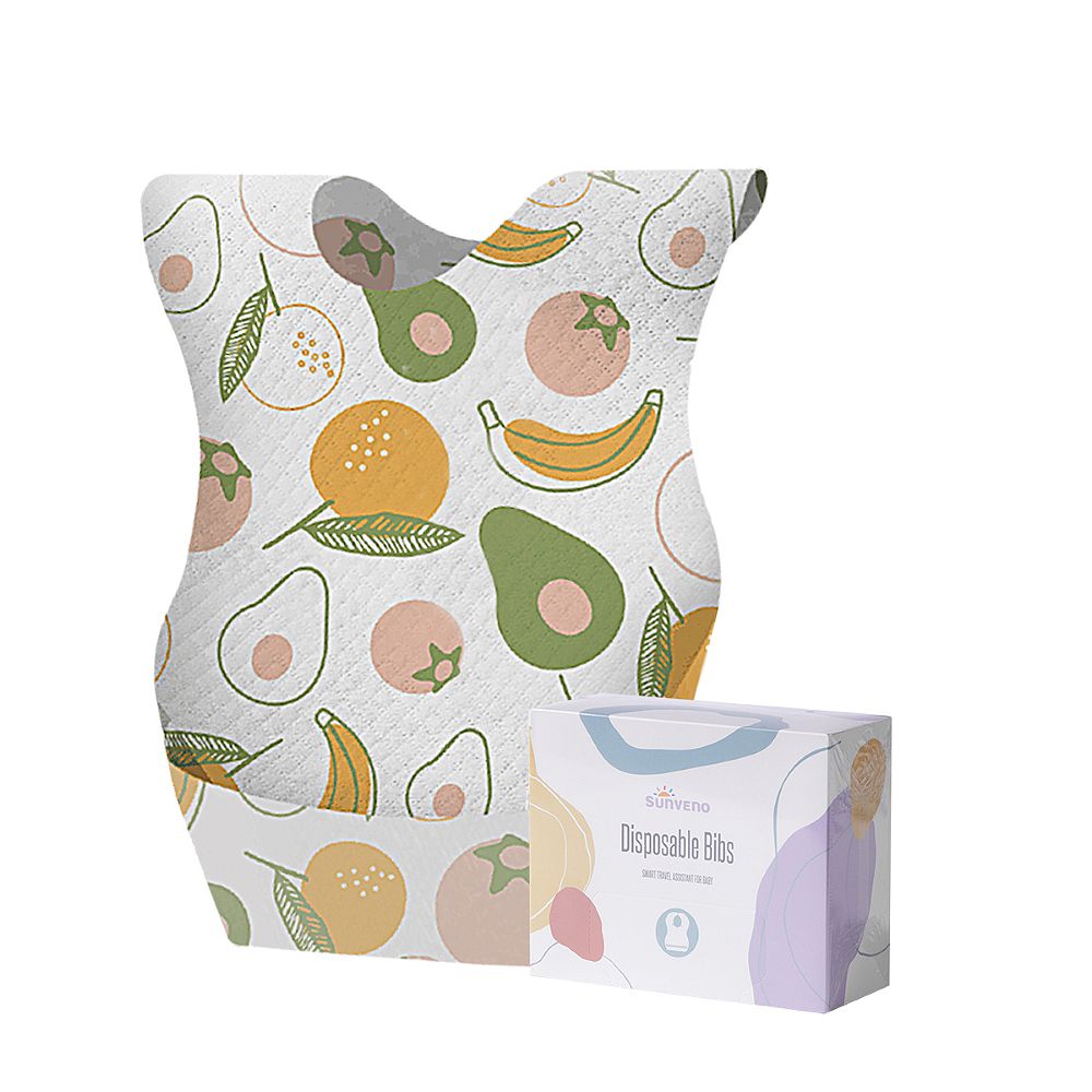 Sunveno Disposable Baby Bibs - Set of 20 pieces