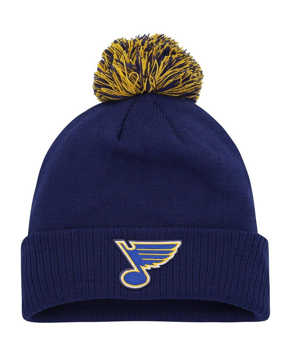Men's adidas Blue St. Louis Blues COLD.RDY Cuffed Knit Hat with Pom
