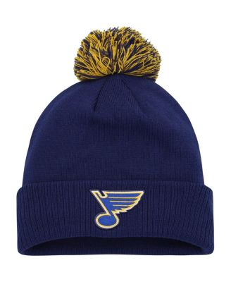 Men's adidas Blue St. Louis Blues COLD.RDY Cuffed Knit Hat with Pom