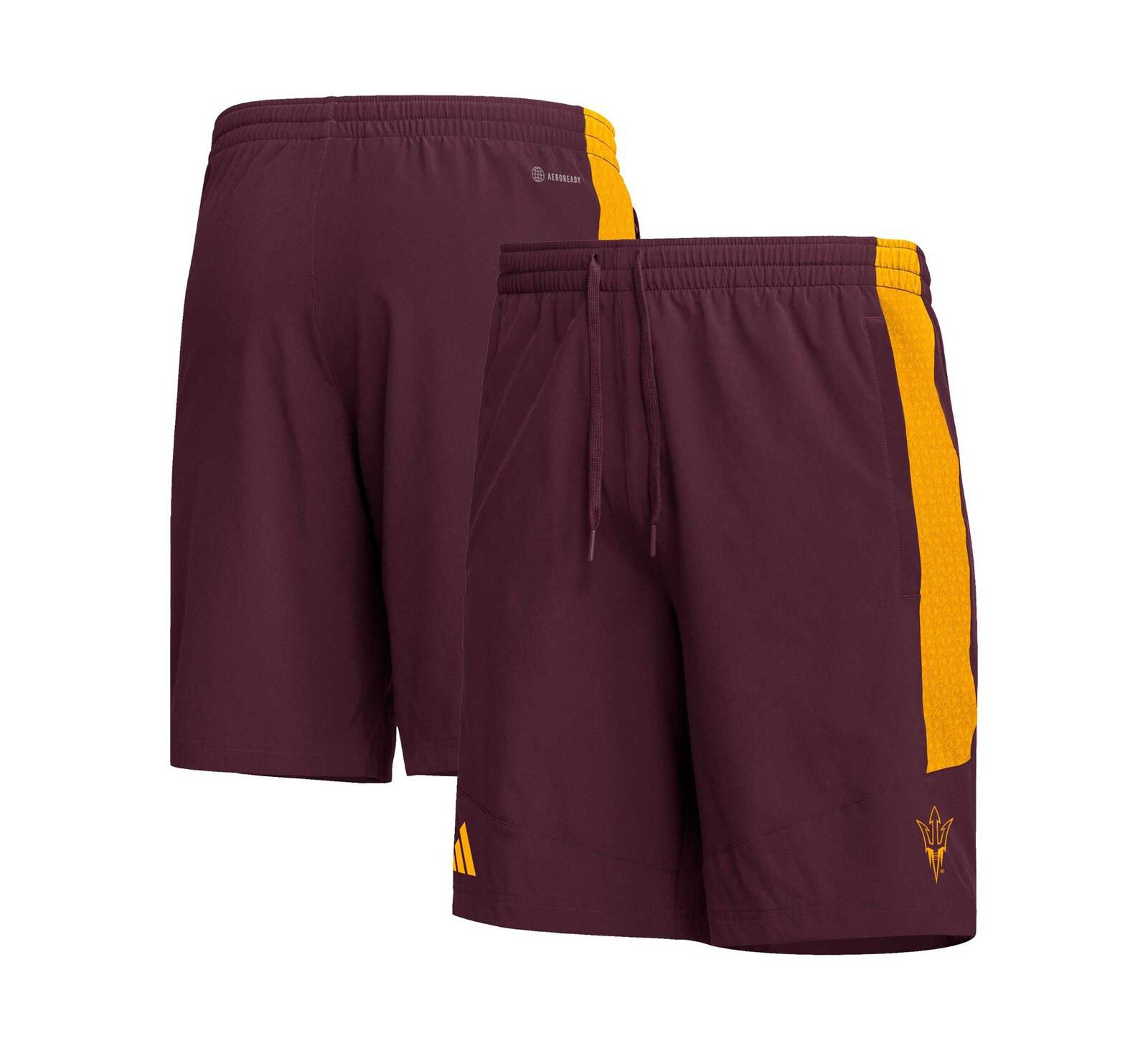 Men's adidas Maroon Arizona State Sun Devils AEROREADY Shorts
