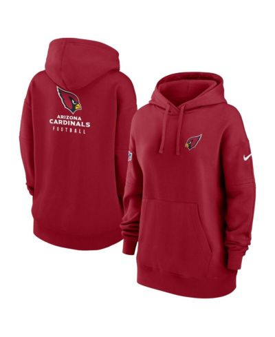 Nike Женское худи Sideline Club Fleece с капюшоном, Arizona Cardinals 2023