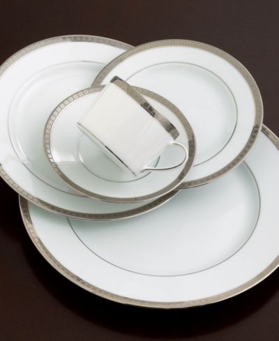 Овальное блюдо Bernardaud Athena Platinum, 15"