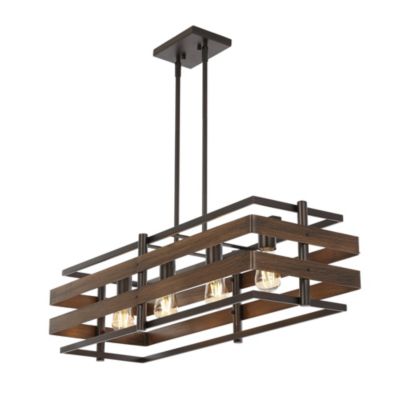 Линейный LED подвесной светильник Horizon Rustic Farmhouse Iron