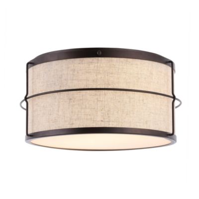 LED потолочный светильник Evan Rustic Farmhouse Iron Flush Mount