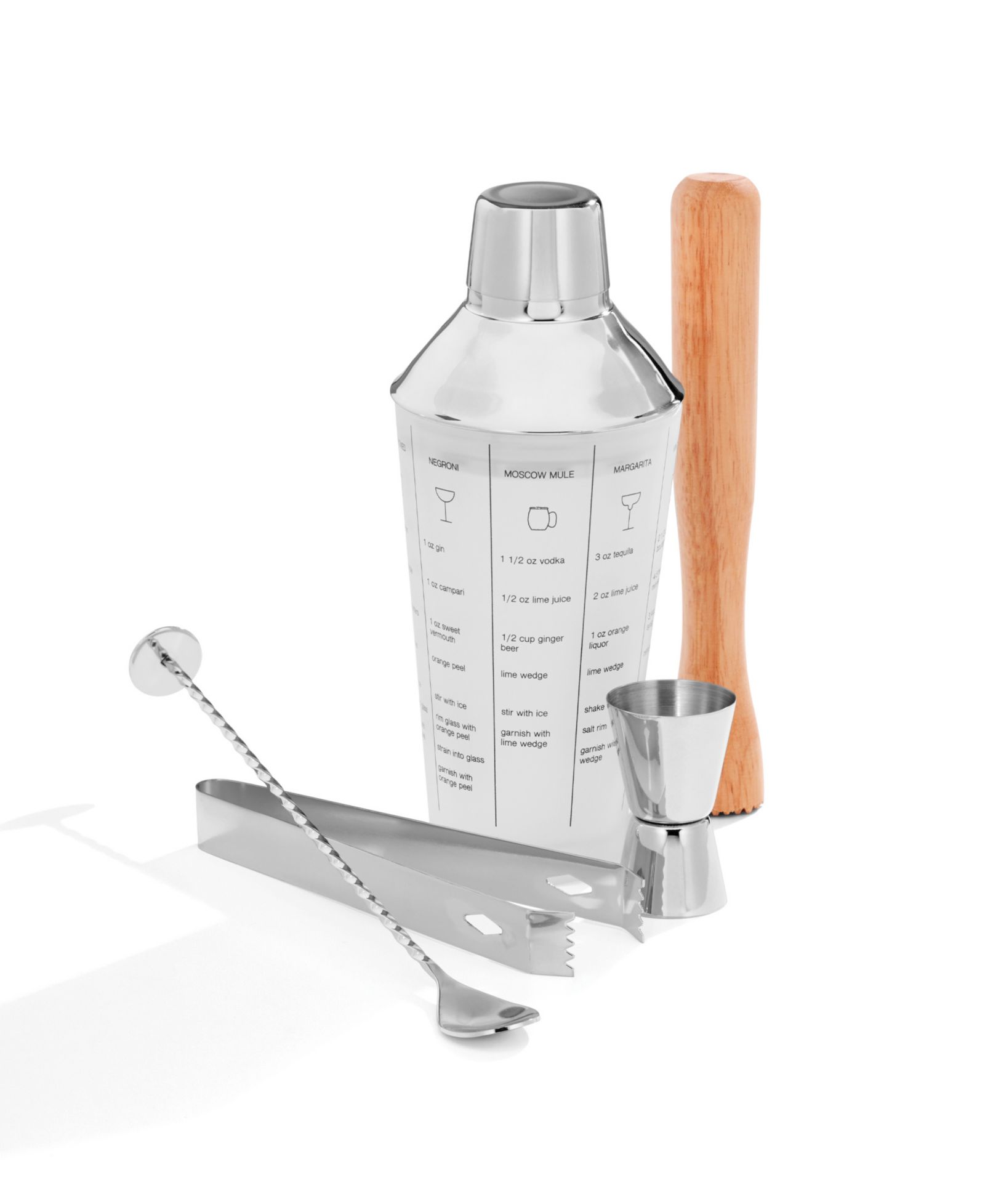 Cambridge 5-Piece Mixology набор инструментов для коктейлей