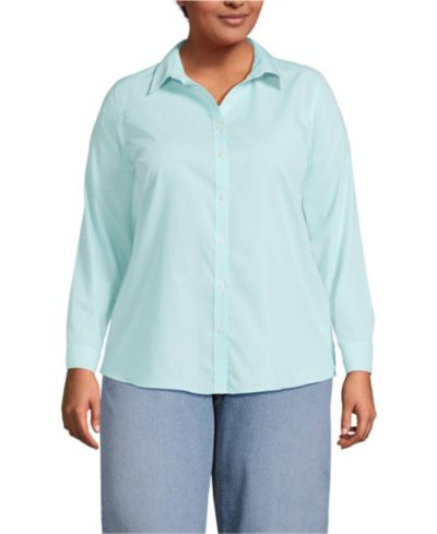 Bright aqua breeze mini stripe