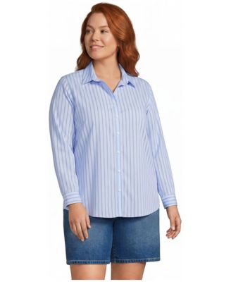Soft sky blue stripe