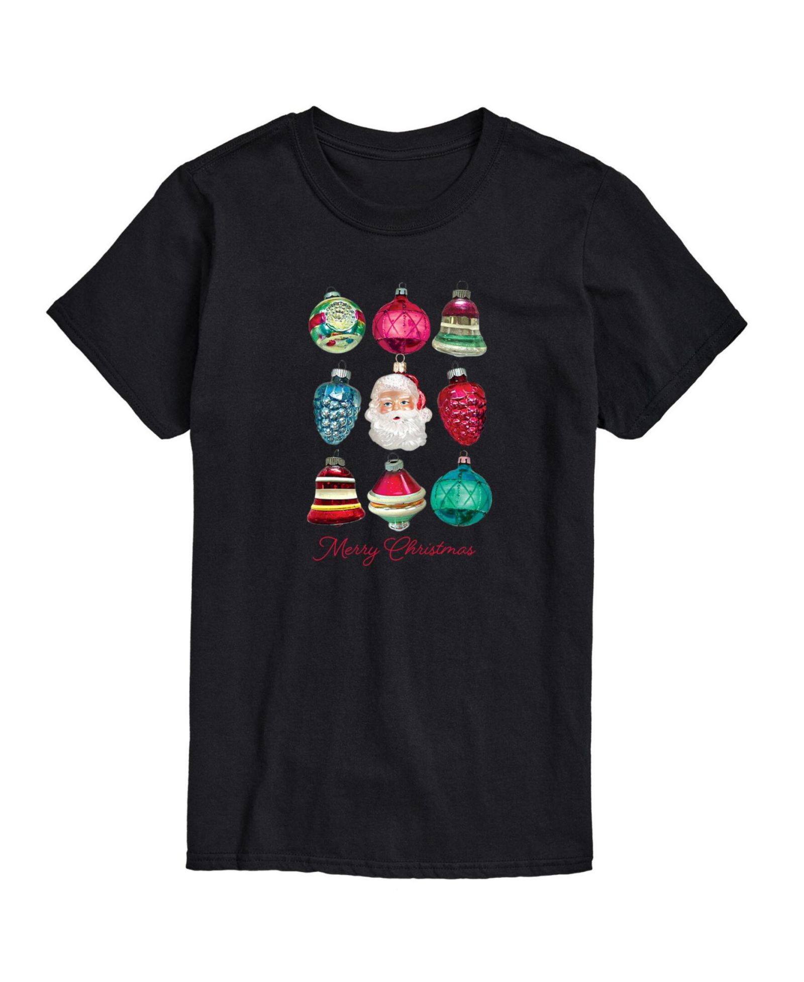 AIRWAVES Men's Christmas Ornaments Short Sleeve T-shirt