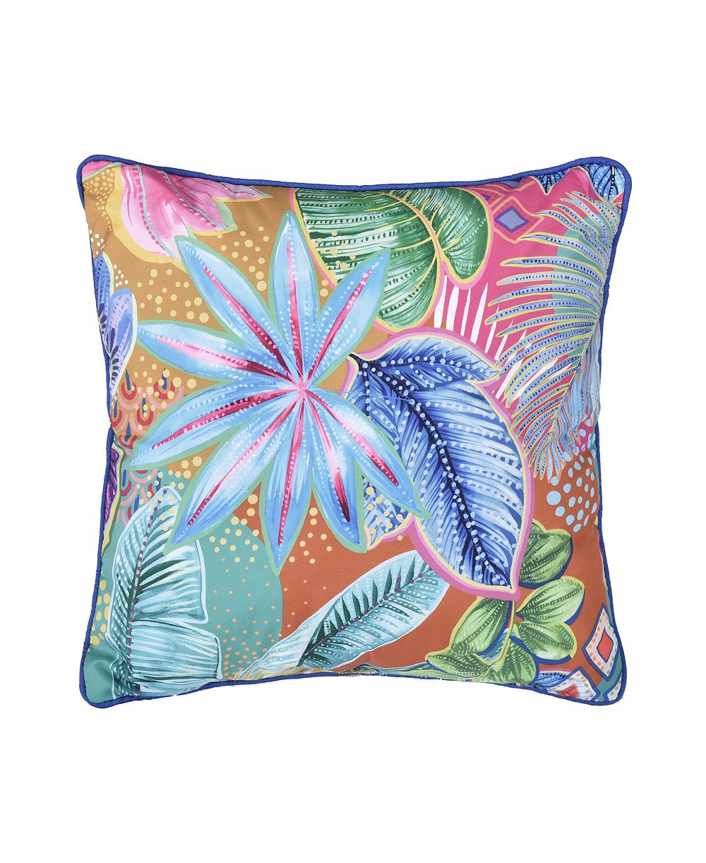 J. Queen Bold Hanalei Decorative Pillow, 18" x 18"