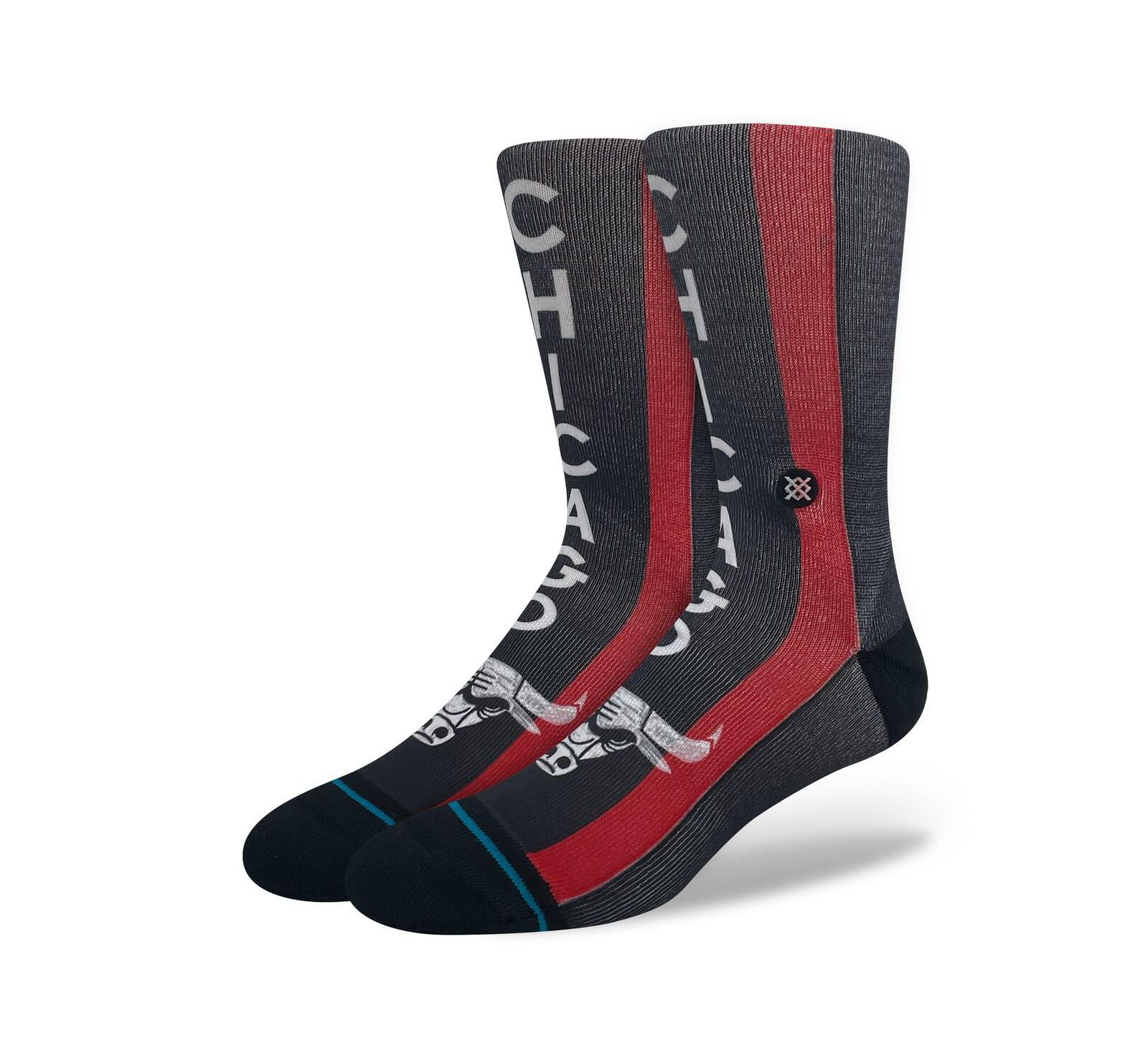 Men's and Women's Stance Chicago Bulls 2023/24 City Edition Crew Socks