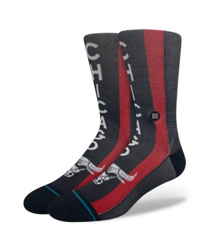 Мужские и женские носки Stance Chicago Bulls 2023/24 City Edition Crew