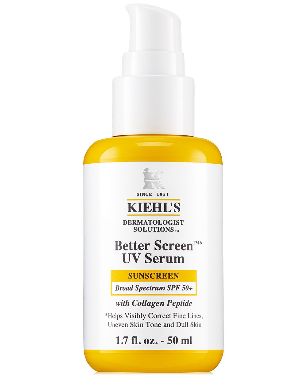 Kiehl's Since 1851 Better Screen UV сыворотка SPF 50+ с коллагеновым пептидом, 1.7oz