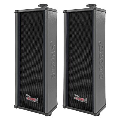 Акустическая система 5 Core Wall Mount Enclosed Speaker Black - 200W PMPO и 20W RMS