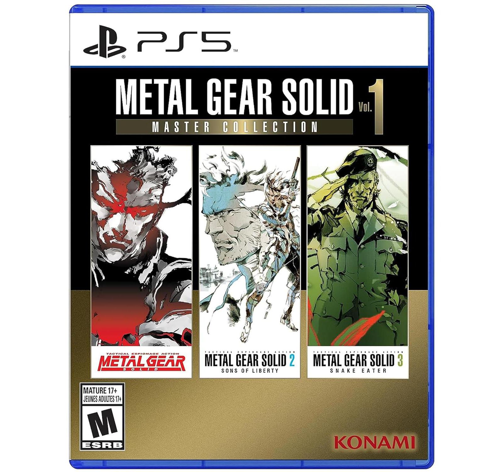 Коллекция Metal Gear Solid Vol 1 для PlayStation 5