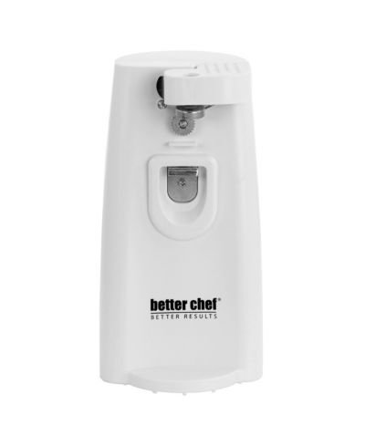 Электрический открыватель для консервов и бутылок Better Chef с ножом