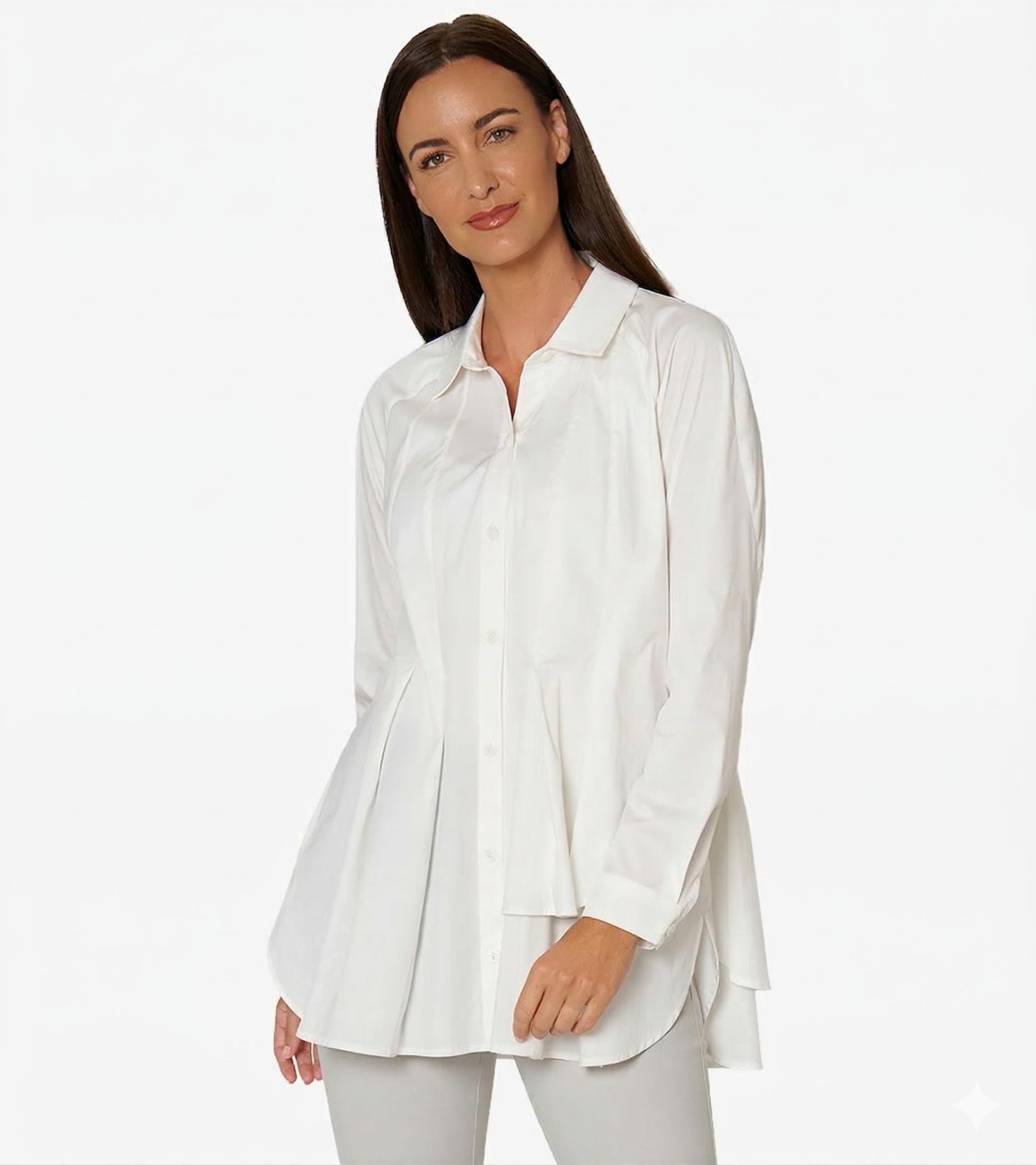 Stella Carakasi Женский button-front shirt top sensation tunic