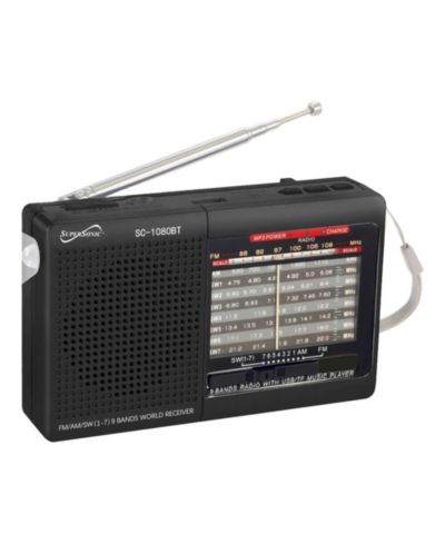 Портативное радио Supersonic AM/FM с Bluetooth