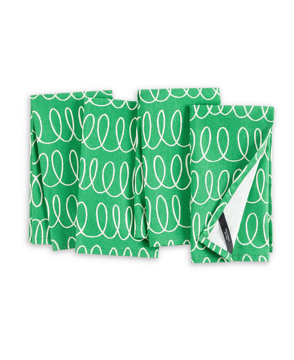Набор тканевых салфеток kate spade new york in the Loop 4 Pack Set 20" x 20"