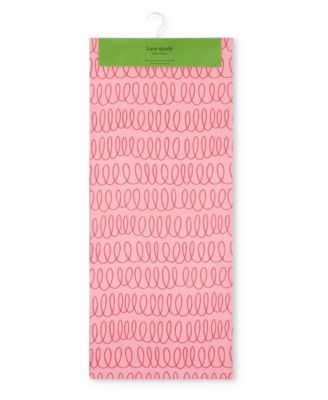 Скатерть kate spade new york in the Loop Joy Dot Reversible, 15" x 108"