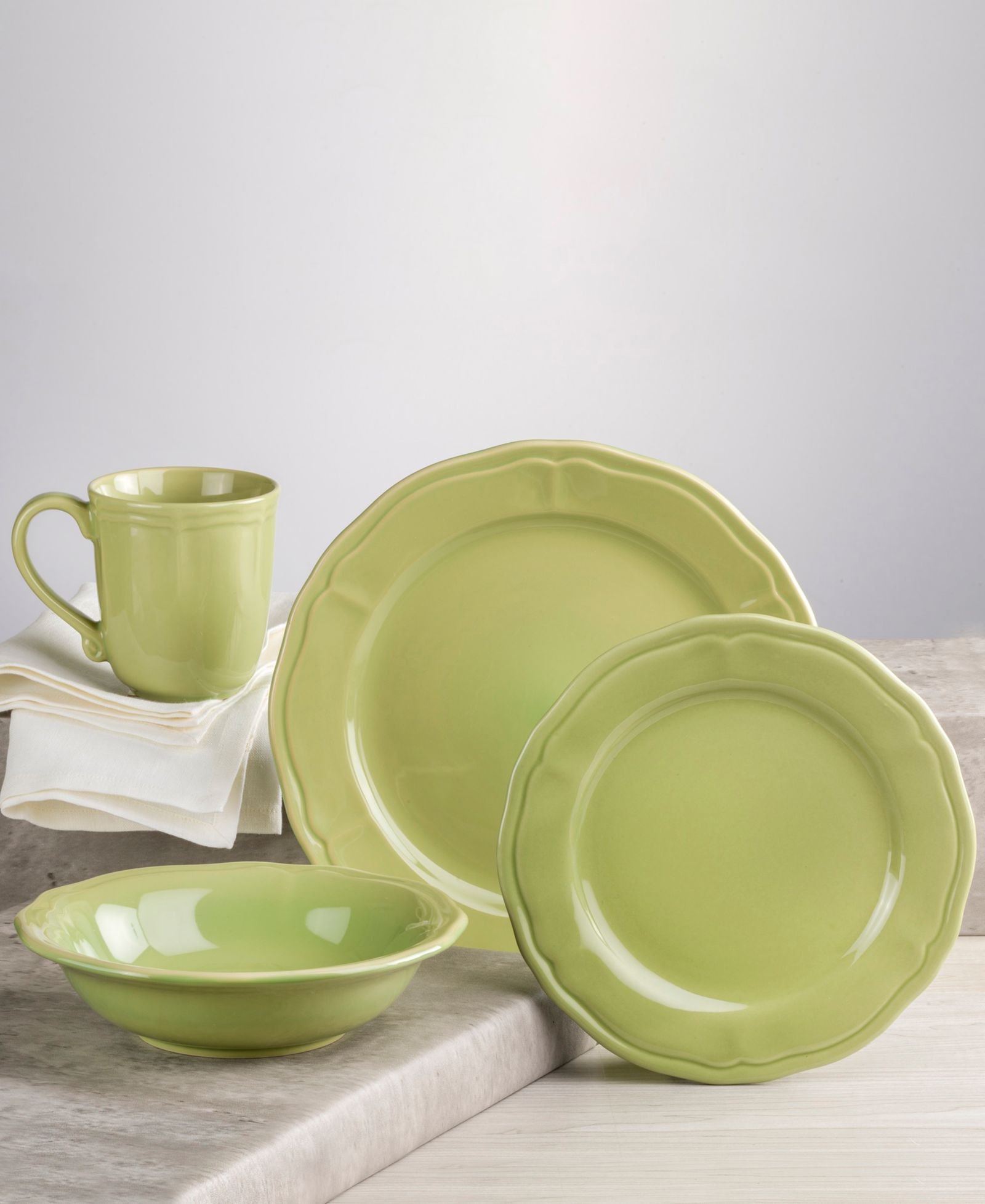 Euro Ceramica Siena 16 Pc. Dinnerware Set, Service for 4