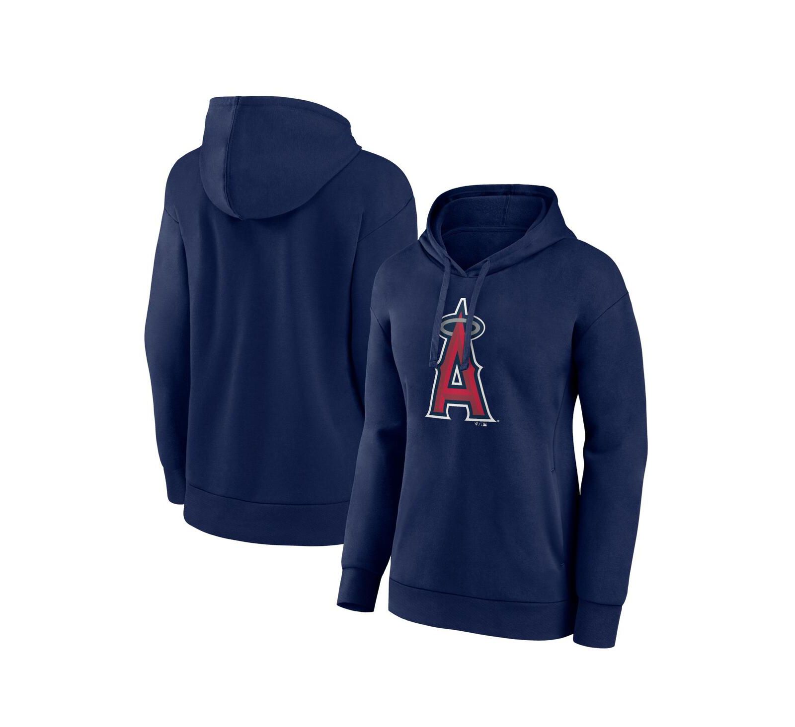 Fanatics Женское темно-синее худи Los Angeles Angels Logo