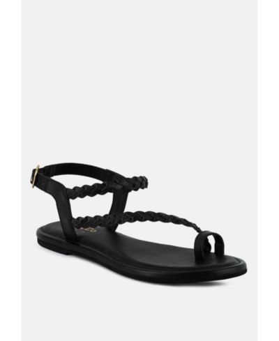Женские сандалии STALLONE Braided Flat Sandals