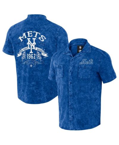 Men's Darius Rucker Collection Мужская рубашка New York Mets Denim