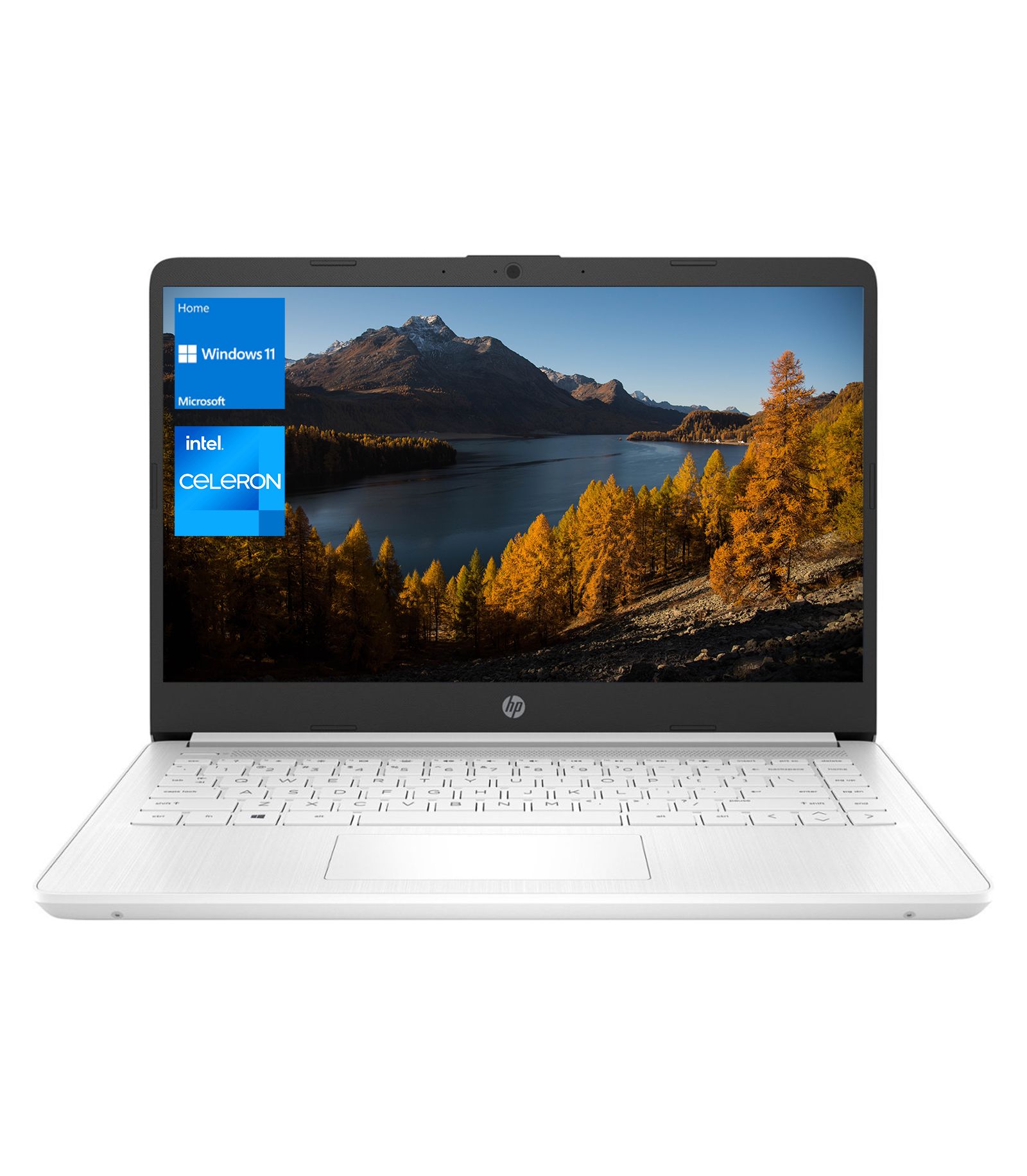 HP Essential 14" Laptop, Intel Celeron N4500, 4GB RAM + 64GB Storage, Wi-Fi 6, Win11 Home, 1-Year Microsoft 365 Included