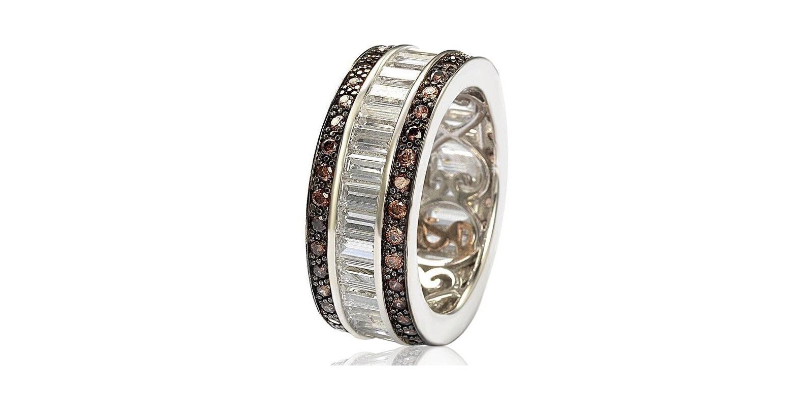 Suzy Levian New York серьги из стерлингового серебра с кубическим цирконием