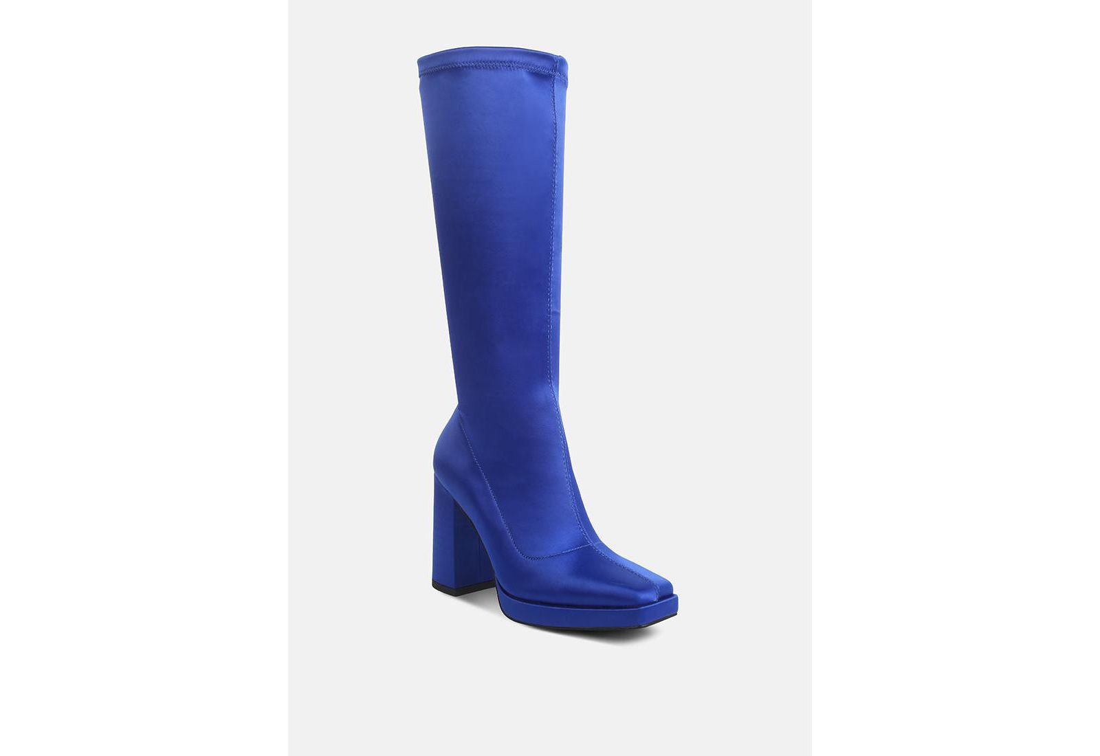 PRESTO Womens Stretchable Satin Long Boot