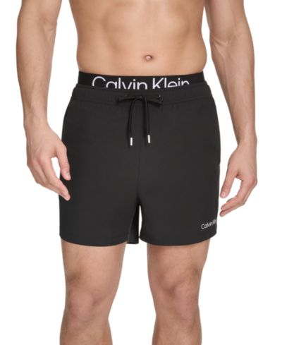 Мужские плавки для плавания Calvin Klein Logo Elastic Waist Modern Euro 5" Volley